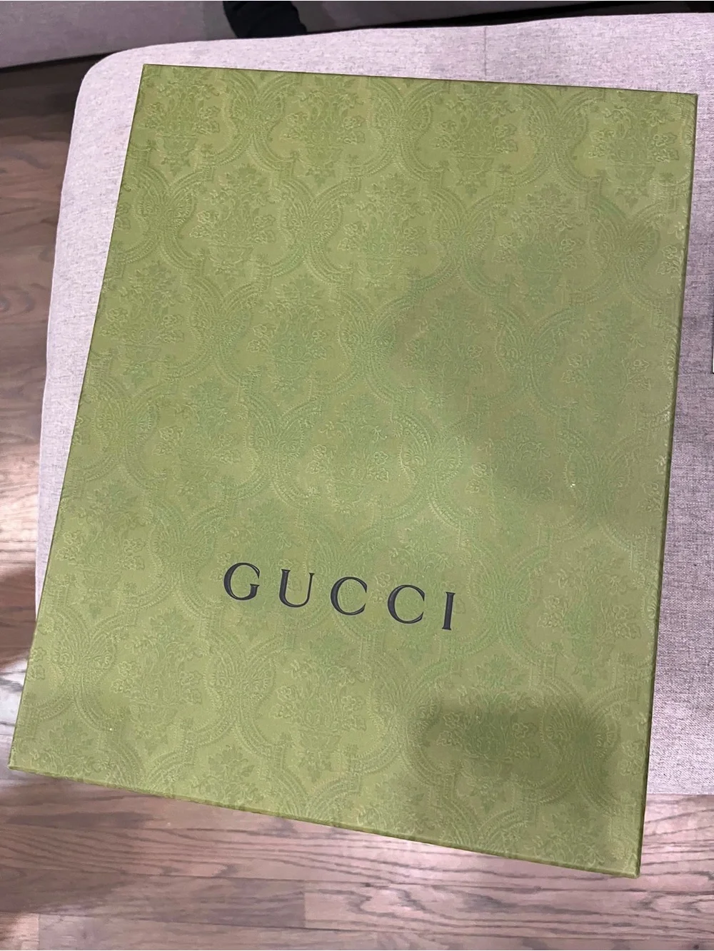 Gucci cream leather